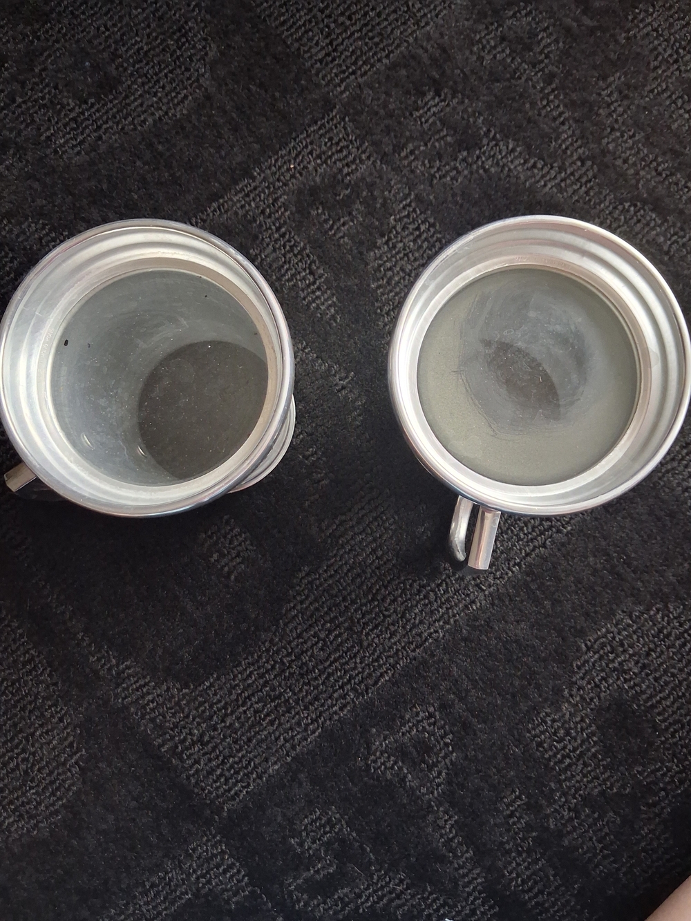 Pair of Stainless Steel Tankards w/ Playboy  Bunny Logo - Picture 3 of 8